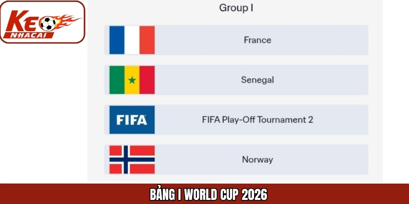 Cập Nhật Thông Tin Bảng I World Cup 2026 Chuẩn Xác Nhất