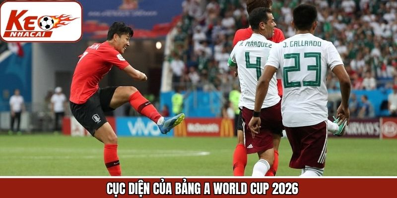 Toàn bộ đội tuyển góp mặt ở bảng A World Cup 2026
