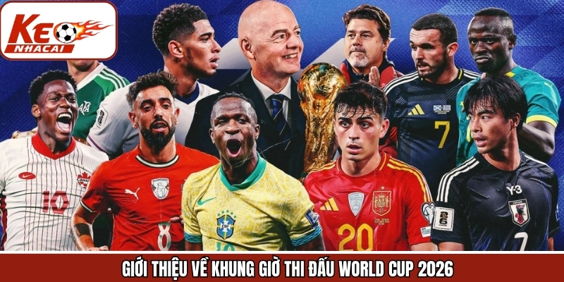 Hình thức về khung giờ thi đấu World Cup 2026